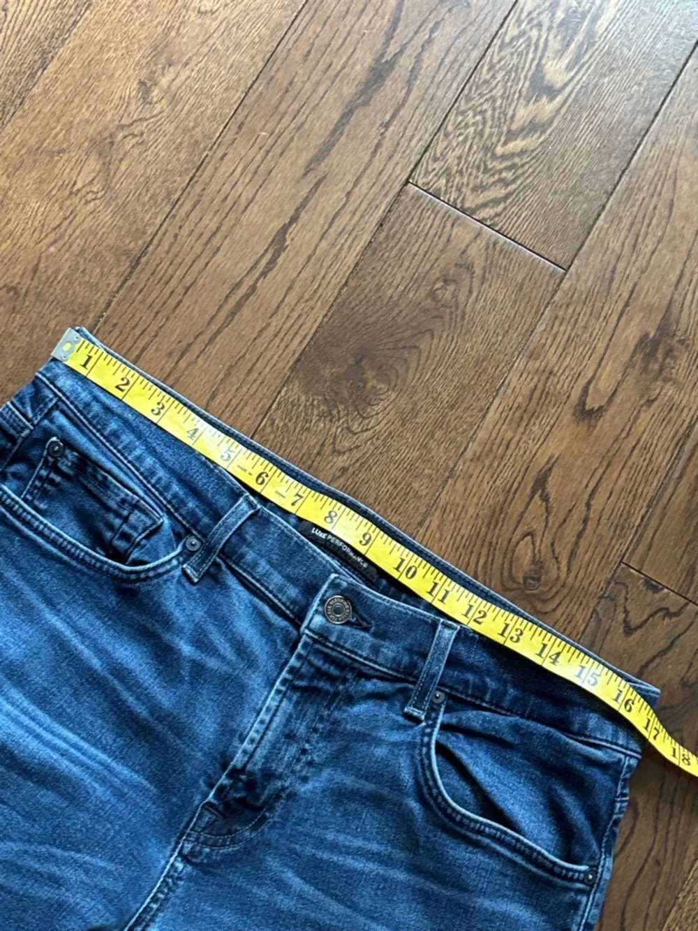 7 For All Mankind Men's The Straight Luxe Performance Jeans Size 33